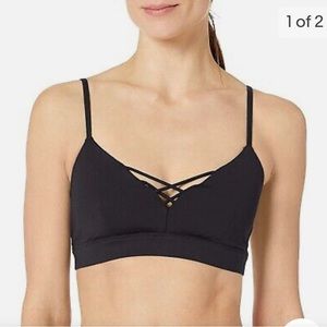 Alo Yoga Women's Interlace Bra Underwear Black Size M
